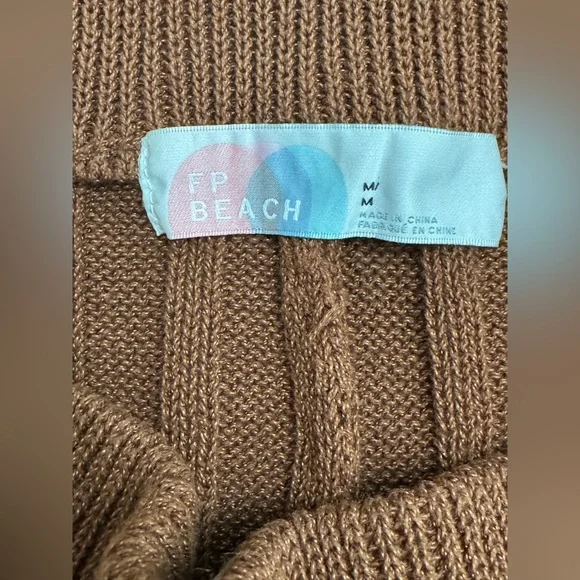 Free People FP Beach Imogene Sweater Ribbed Pants - Picture 3 of 3
